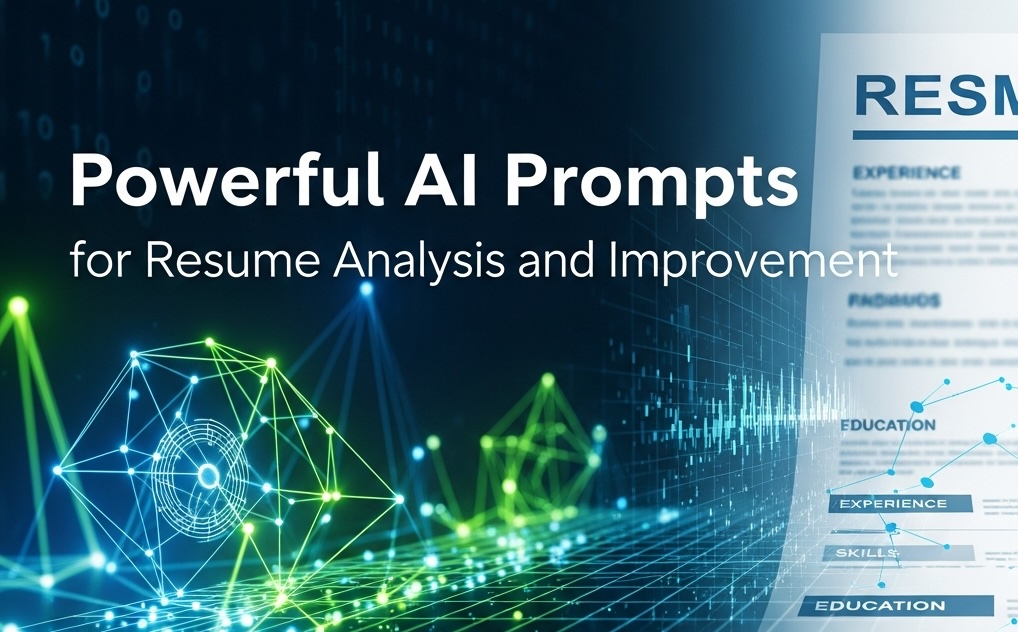 Stop Guessing, Start Impressing: The Ultimate Guide to AI Resume Prompts
