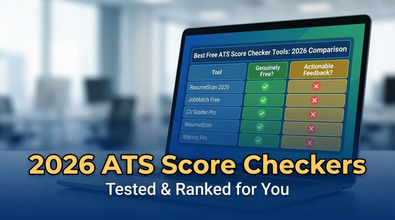 Best Free ATS Score Checker Tools: 2026 Comparison (Tested & Ranked)